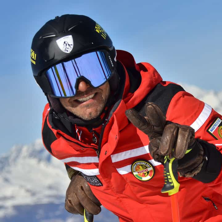 Edy Isabellon maestro di sci cervinia courmayeur champoluc