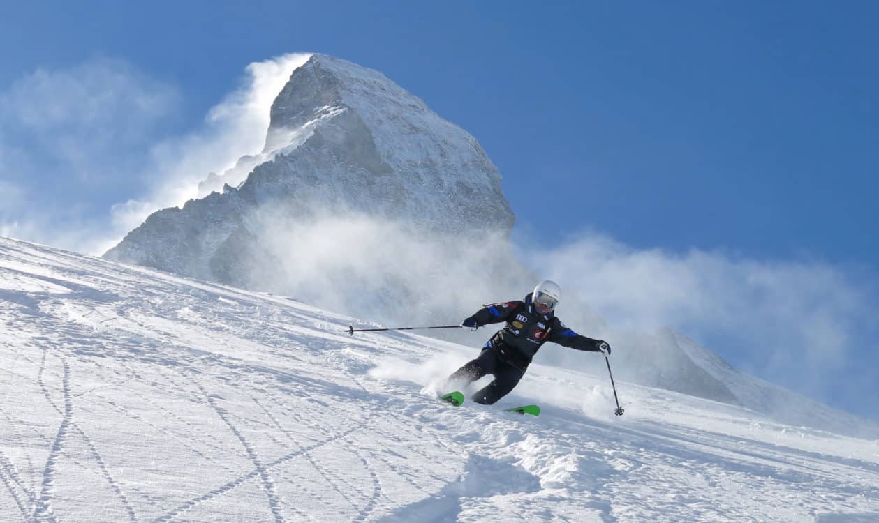 adult ski lessons clinic cervinia courmayeur champoluc