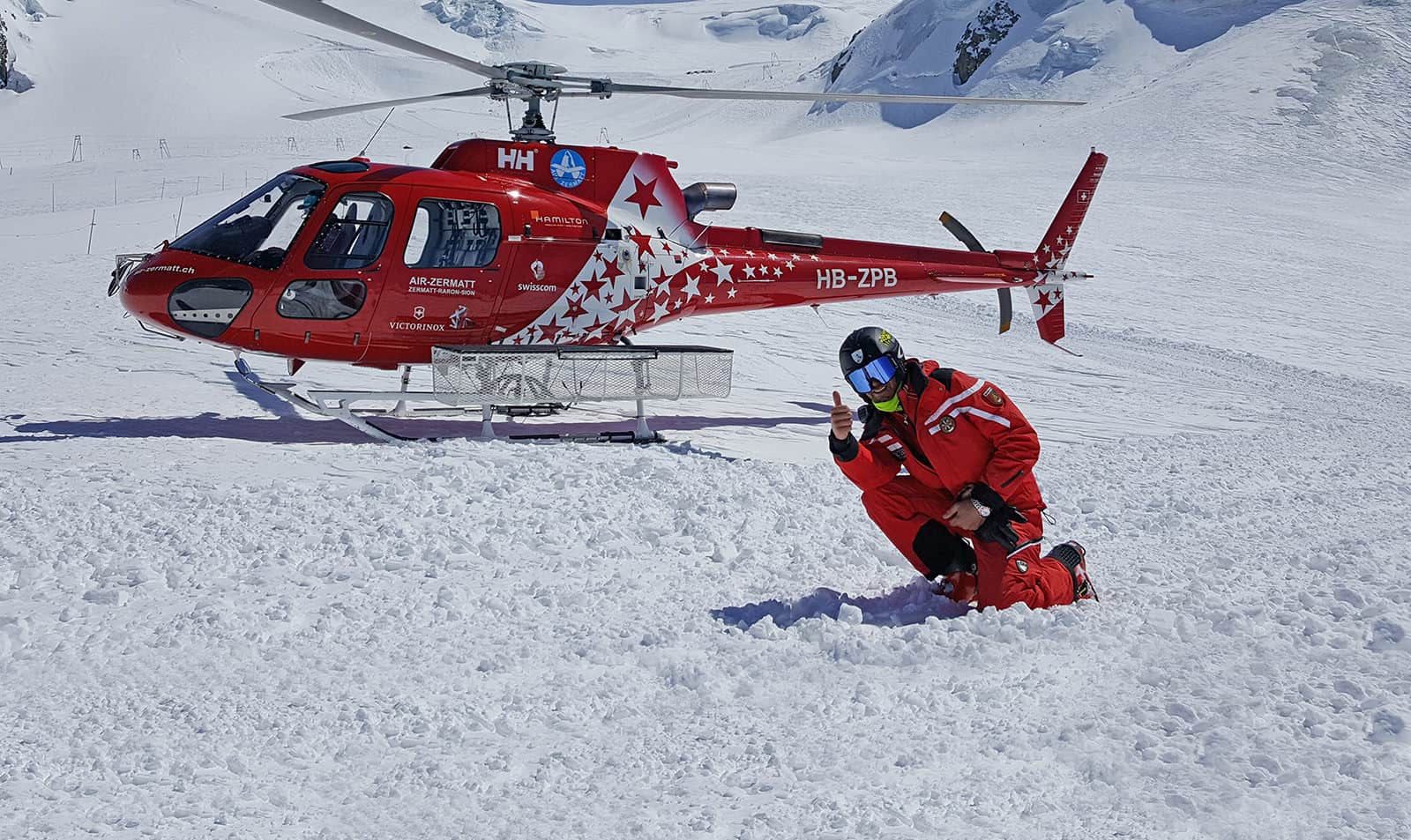cervinia heli-skiing