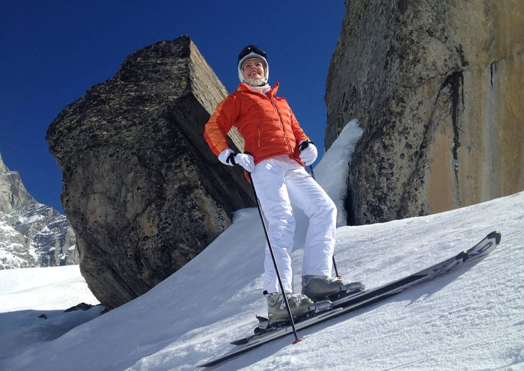 private ski guide in courmayeur
