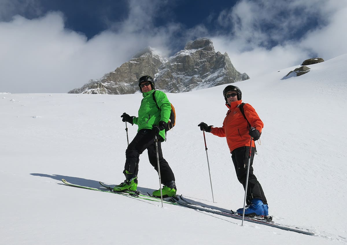 cervinia ski touring