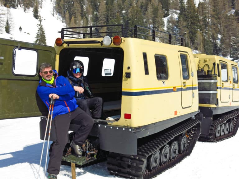 • Skiing from Cervinia to Zermatt with a guide