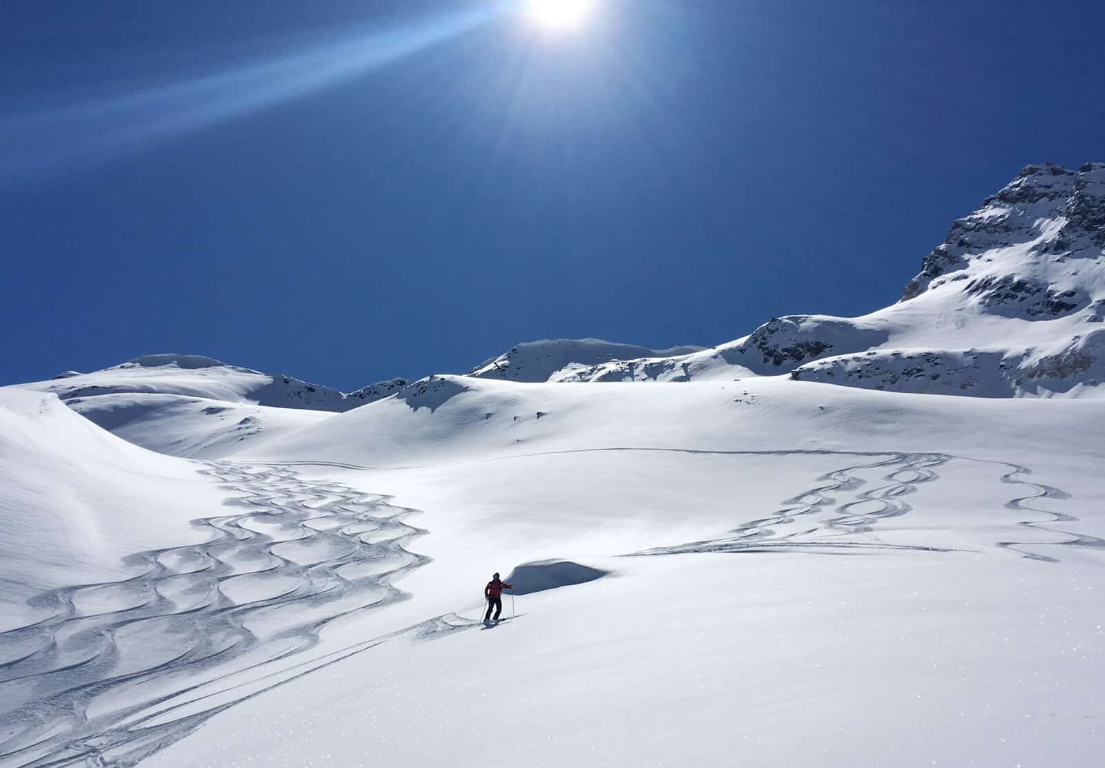 Adult Ski lessons clinic cervinia champoluc courmayeur