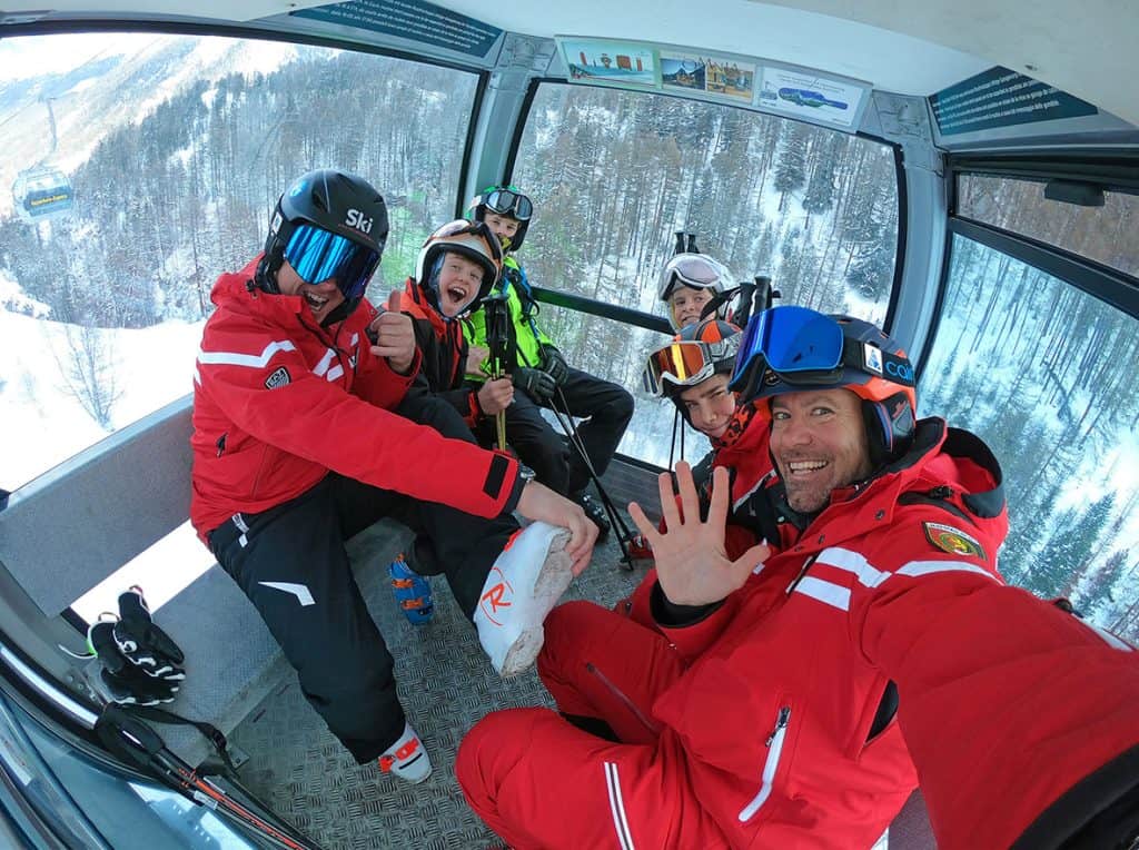 courmayeur ski lessons for children