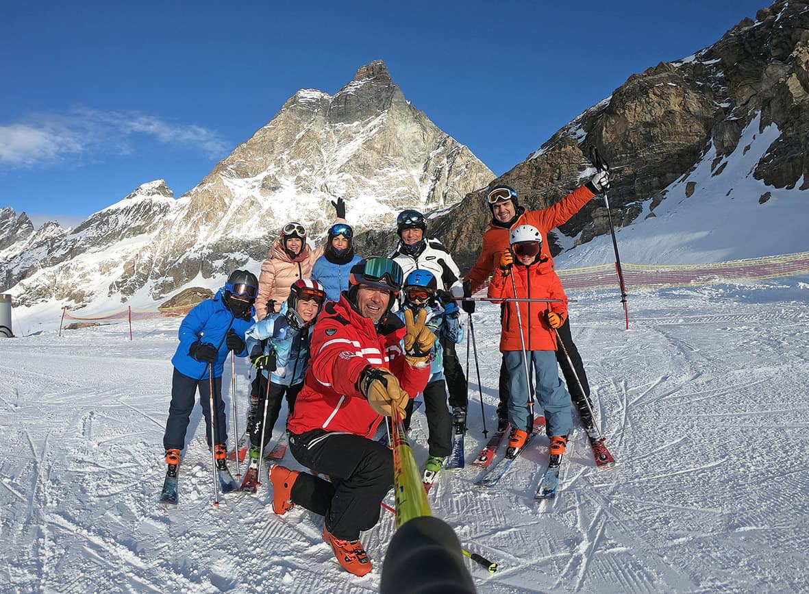 cours de ski cervinia